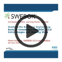 Learning Webinar Presentation Cover: SWEBOK