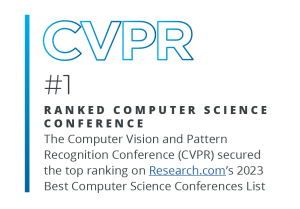 CVPR ranked number on for computer vision conferences