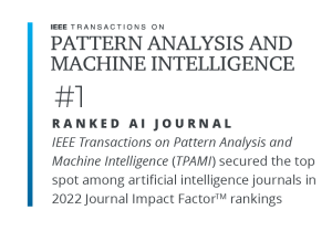 Transactions on Pattern Analysis and Machine Intelligence ranked number one in its category.